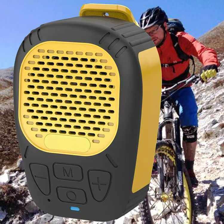 便携式插卡蓝牙音响故事机户外三防磁吸背夹多功能迷你音箱