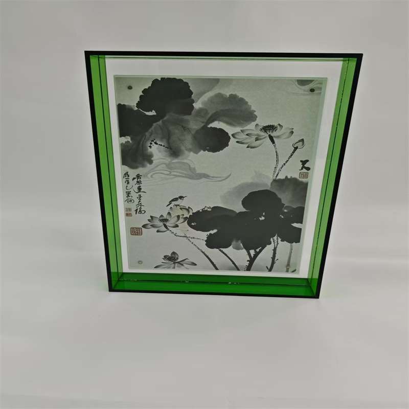 大号9:16亚克力相框现货山水意境装饰画框家居软装创意桌面摆件