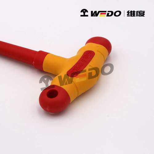 WEDO维度绝缘T型梅花扳手 德式注塑手柄 电工专用 IN532