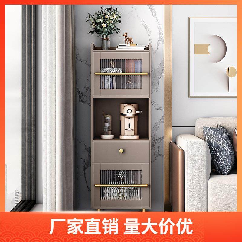 轻奢餐边柜简约客厅茶水柜咖啡机柜电视边柜窄柜立柜储物柜子,电子元器件市场,其它元器件,淘宝优惠券,粉丝福利购,淘宝优惠卷