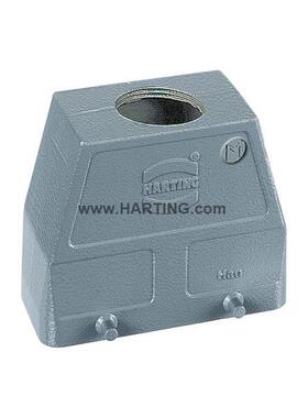 19300100427原装德国 HARTING HAN 10B-HTE-M32 上壳 顶出线 双扣