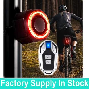 Rechargeable USB Powered Bicycle Alarm with Remotes