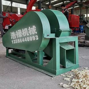 浩禄炼油棕油木材刨花机 榆树木刨花粉碎机 电动原木木头刨片机