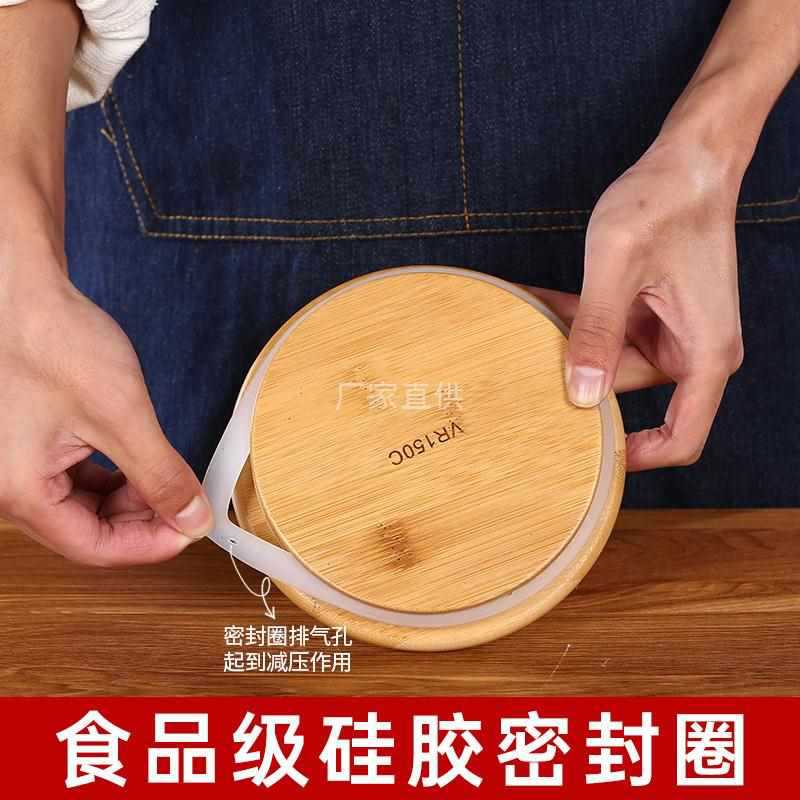 陈皮储存罐大容量食品级密封桶玻璃容器茶叶罐保存空瓶储物瓶