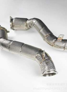 汽车排气管改装适用于McLaren 720S4.0T海外仓代发不锈钢进气歧管