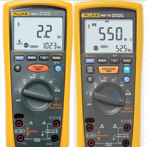美国福禄克绝缘电阻测试仪FLUKE1587FC/F1537/FLUKE1577绝缘摇表