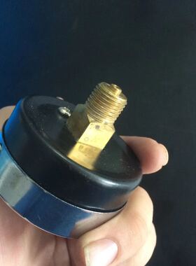 Y60Z轴向压力表1.6Mpa杭州东亚仪表普通压力表16公斤背接压力表