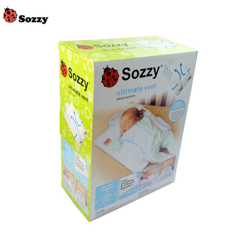 Sozzy儿童记忆枕防吐奶防侧身护头新生儿喂奶婴儿枕头防偏头