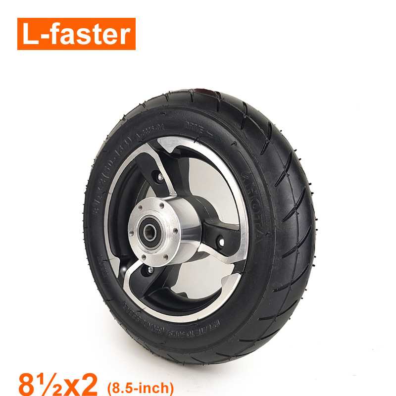 跨境可定8 1/2x 2 充气轮带44mm对角孔碟刹座轴承内孔10mm轮子