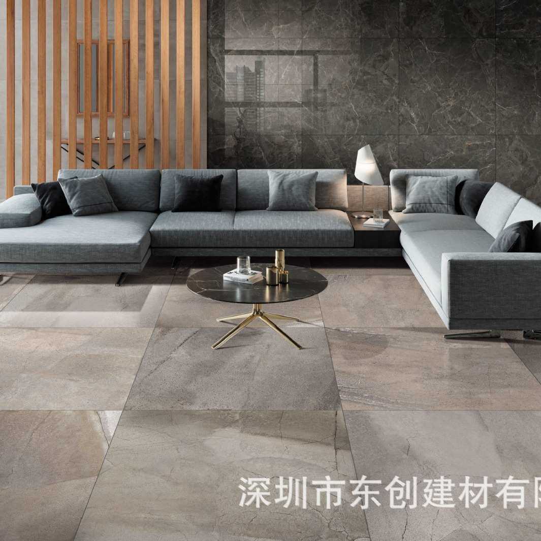 室内防滑地板砖瓷砖新款通体大理石大厅耐脏简约新款现代风格