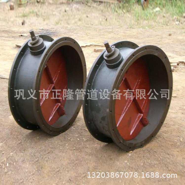 厂家直供 碳钢电动挡板门 百叶风门价格 煤矿用加厚无压挡板风门