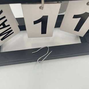 窗帘配件 S钩挂钩窗帘钩不锈钢尖钩汽车窗帘勾挂针韩式布带钩子