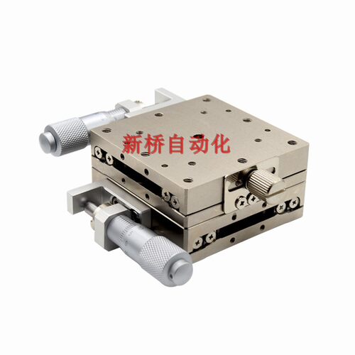 现货XY轴线性滚珠型不锈钢滑台MY70-SC/MY70-SS光学微调位移平台