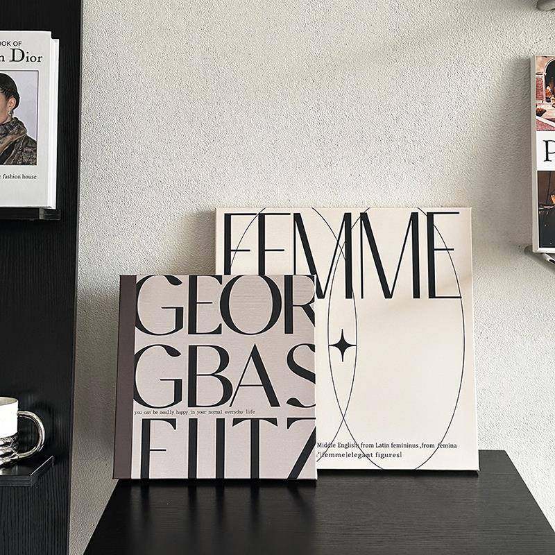 客厅装饰画沙发背景落地字母画ins风极简抽象高级感玄关挂画摆件,电子元器件市场,其它元器件,淘宝优惠券,粉丝福利购,淘宝优惠卷