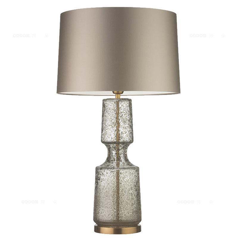 后现代简约玻璃艺术台灯美式客厅样板房卧室客厅书房时尚创意灯具