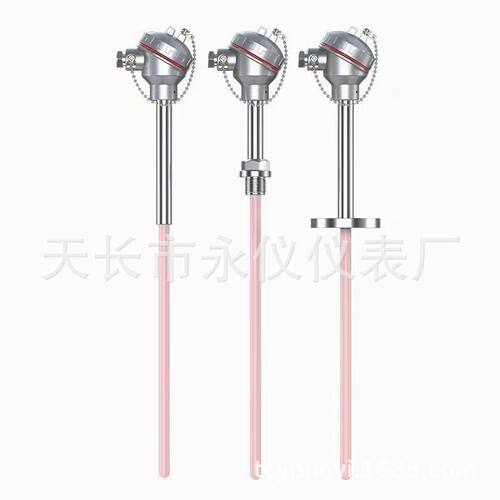 铂铑热电偶WRP-130高温刚玉管热电偶温度传感器S型B型R型厂家供应