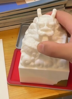 3D打印中式传国玉玺摆件