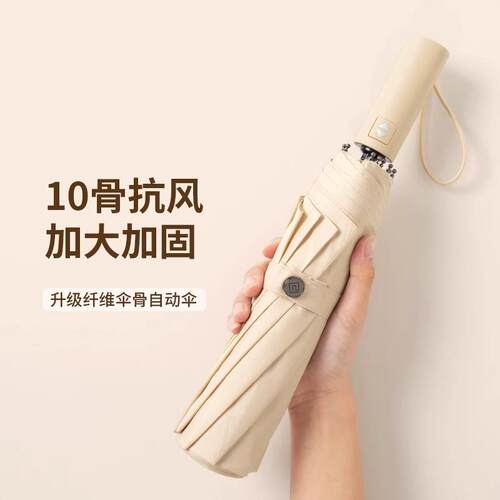 超大号抗风暴雨伞遮阳伞全自动加厚加固折叠伞晴雨伞两用女