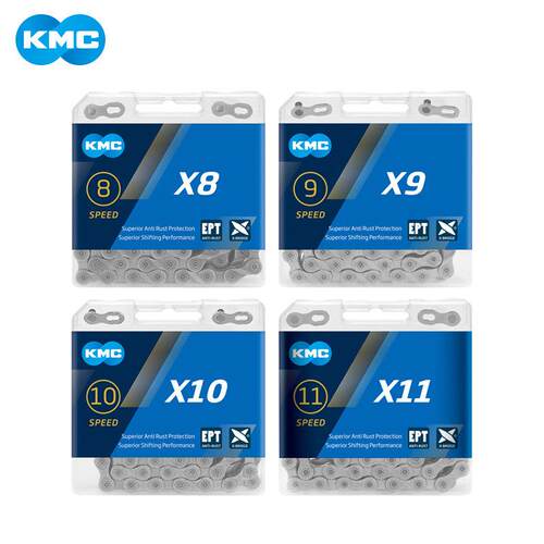 原装KMC链条 8速9速10速链条 EPT环保防锈材质山地公路车自行车链
