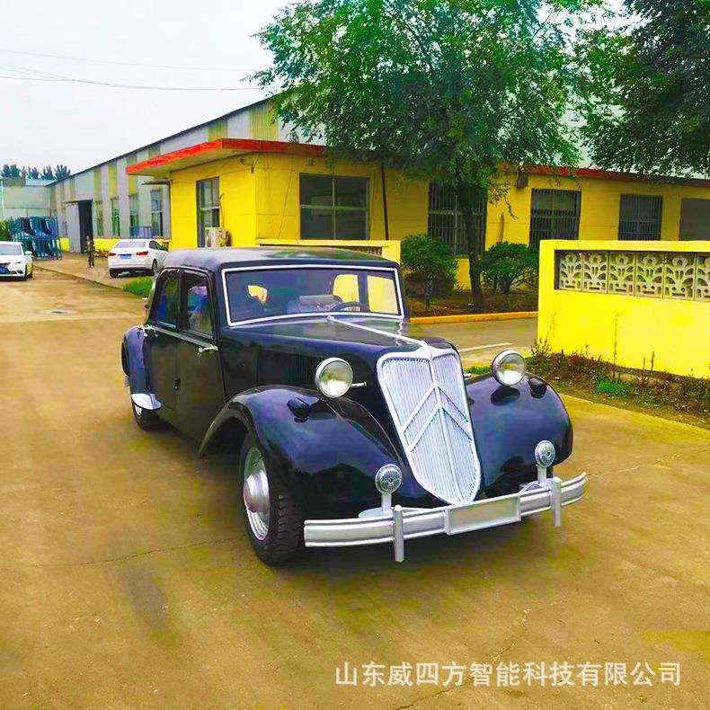 一比一欧式复古老爷车 铁艺仿真车 影视舞台场景道具车模型工厂