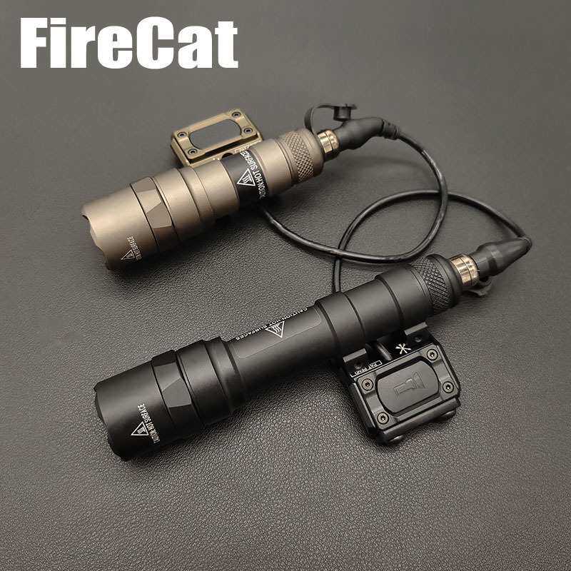 M300B/M600B手电筒LED强光照明长亮点亮双功能鼠尾开关组合套装