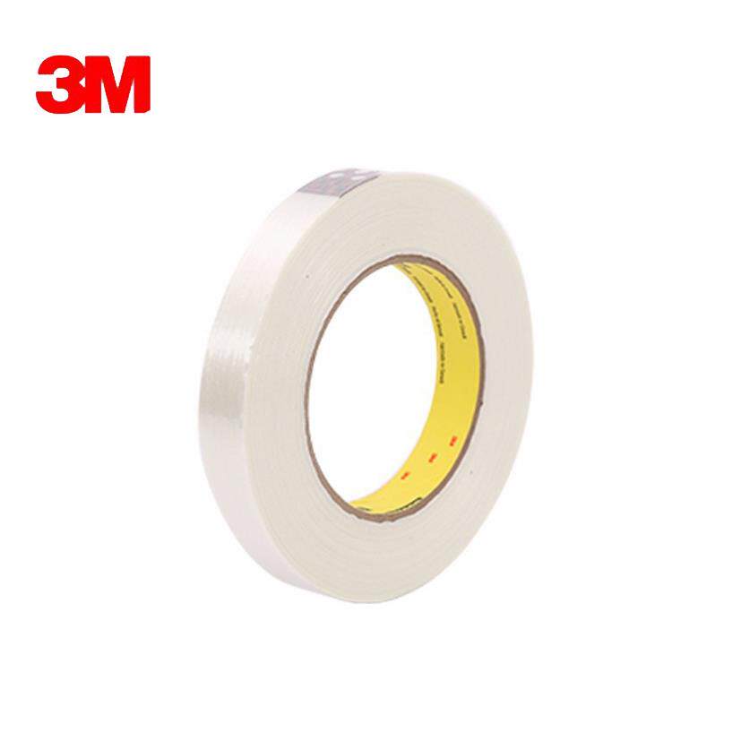 3M893单面纤维胶带高强粘耐高温不脱胶测试打包捆扎固定封箱胶带