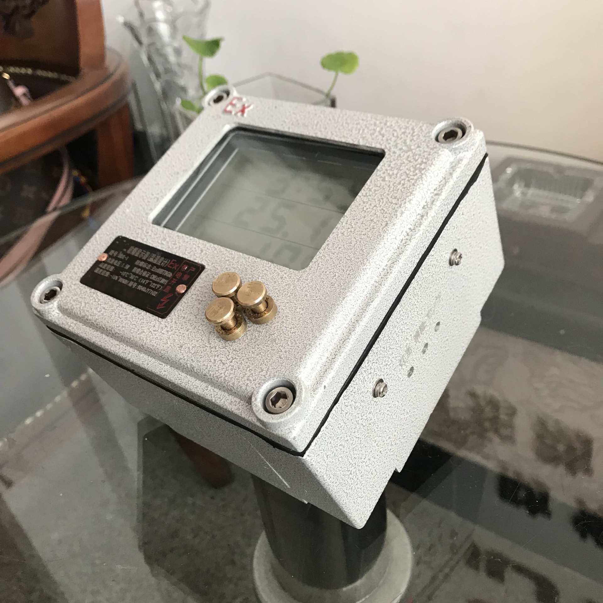 BDX-1防爆型温湿度计化工专用温度湿度时间夜光显示