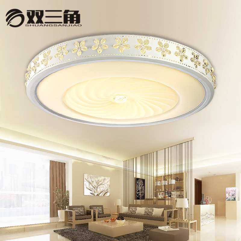 led吸顶灯 圆形现代简约客厅灯卧室灯餐厅灯书房灯具灯饰