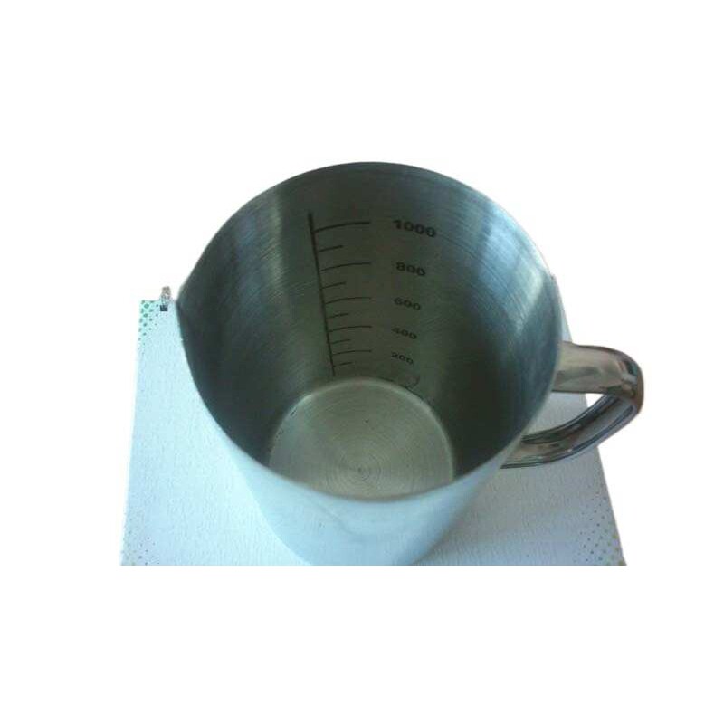 厂家1000ml 304不锈钢烧杯多刻度量杯坚固耐用好清洁