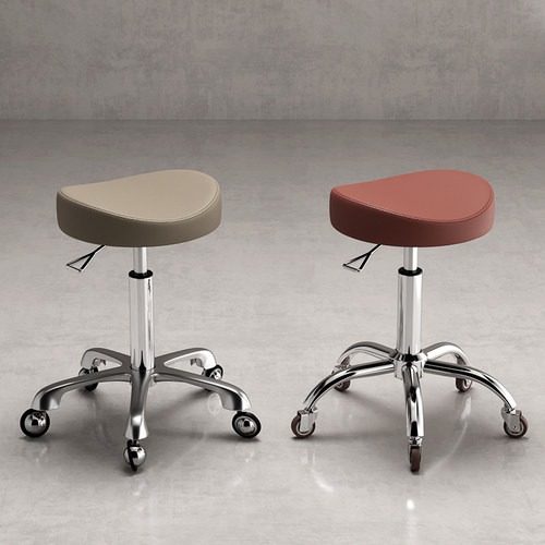 美发店椅子理髲店凳子旋转升降滑轮美容凳大工妆发廊专用美甲圆凳