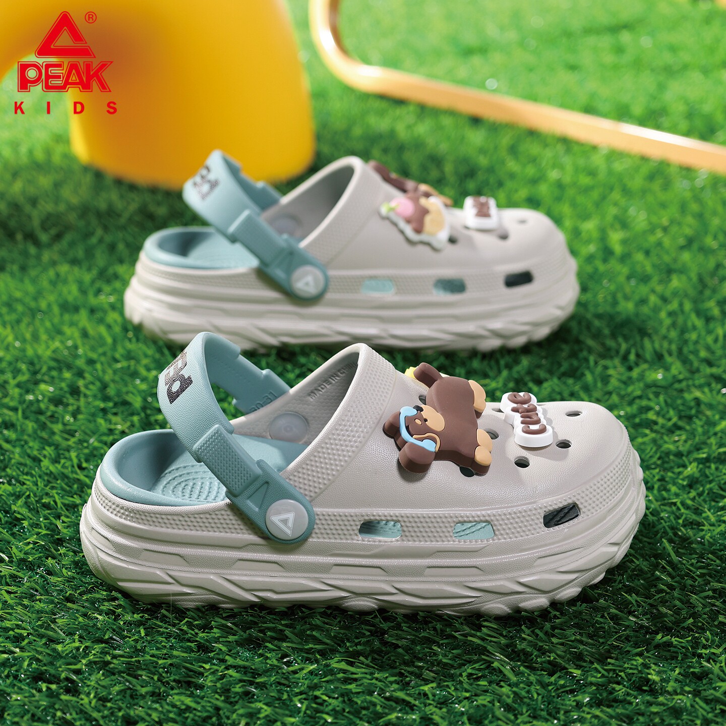 匹克男童洞洞鞋夏季沙滩软底儿童拖鞋2026新款女孩外穿防滑凉鞋