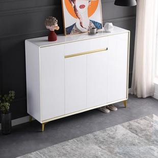 双面轻奢烤漆鞋柜家用门口简约现代大容量玄关柜入户门厅柜收纳柜