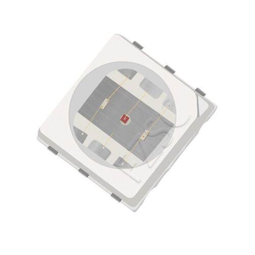 工厂直销5050led灯珠贴片式5050 RGB 全彩0.6W LED贴片二级管