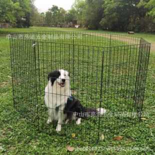 宠物围栏狗围栏亚马逊爆款户外围栏狗笼子中小犬围栏亮佳洁宠物笼