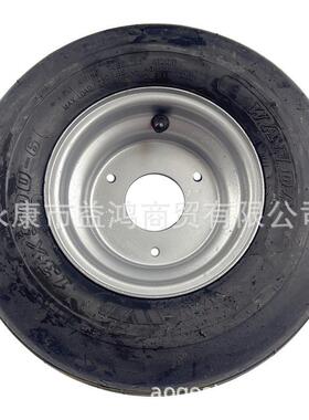 ATV卡丁车沙滩车配件13X5.00-6 13X6.50-6寸直纹真空轮胎轮毂总成