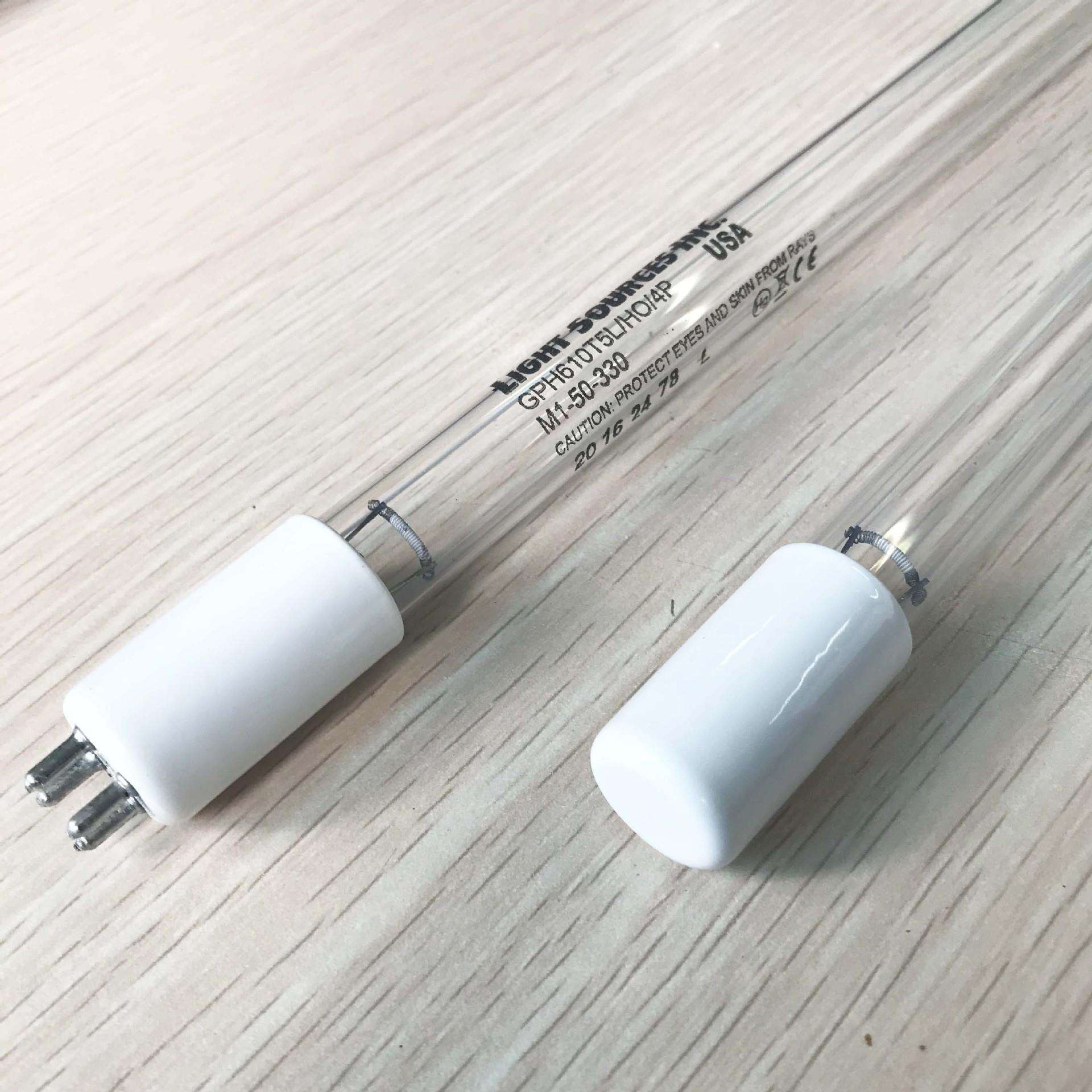 55W水体杀菌灯 GPH610T5L/HO/4P 鱼塘 泳池消毒灯 单端四针紫外灯