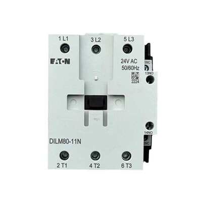 EATON/ 穆勒 DILM80-11N(24V50/60HZ)交流接触器80A CMN00221