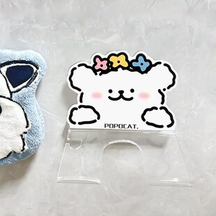 花环小狗卫生间吹风机置物架免打孔电吹风机挂架支架壁挂放风筒架