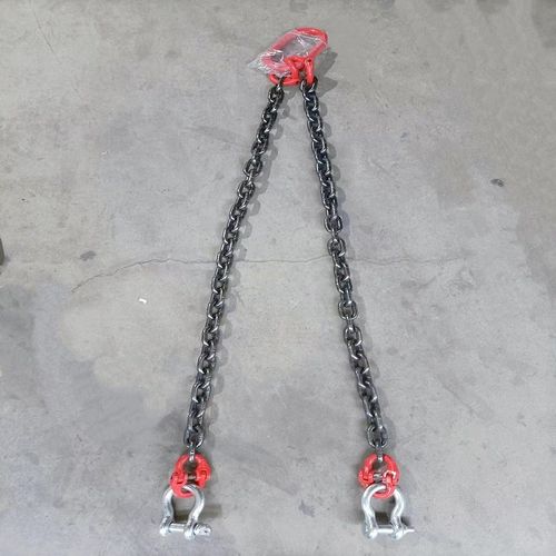 G80起重链条卡环吊车卸扣吊索具锰钢链条卸扣型吊石材钢板卸钢筋