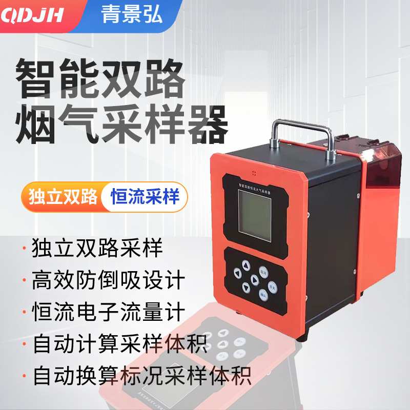 JH-2型智能双路烟气采样器 锅炉烟气采样器 固定污染源烟气采样器