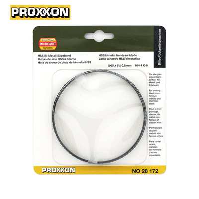 【28172】德国PROXXON迷你魔原装双金属带锯条1065x6x0.6mm/变齿