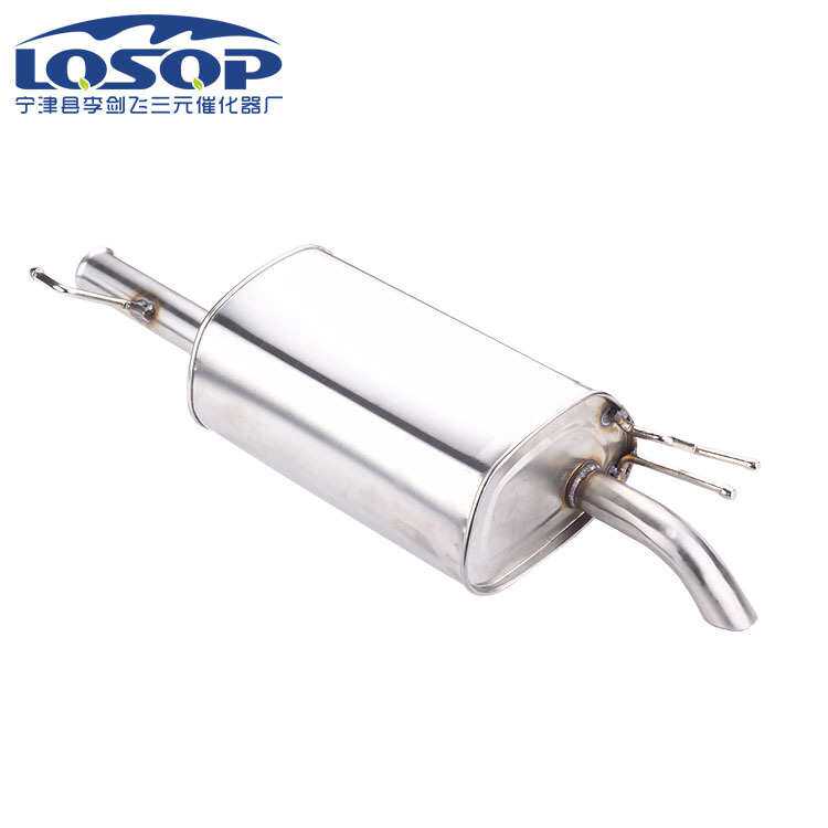 厂家直供消声器 适用于现代悦动1.6后节静音排气管汽车消声器