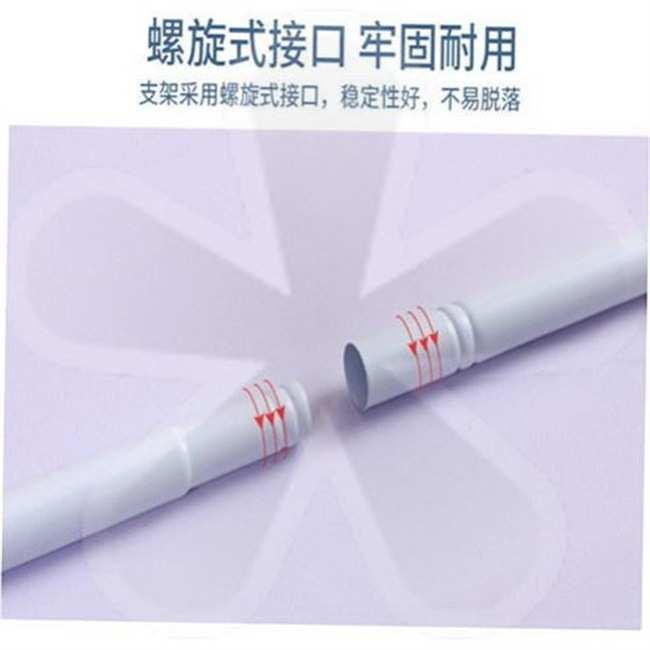 KI9S蚊帐支架杆m子单买加粗加厚配件铁艺烤漆架子家用16毫米12mm