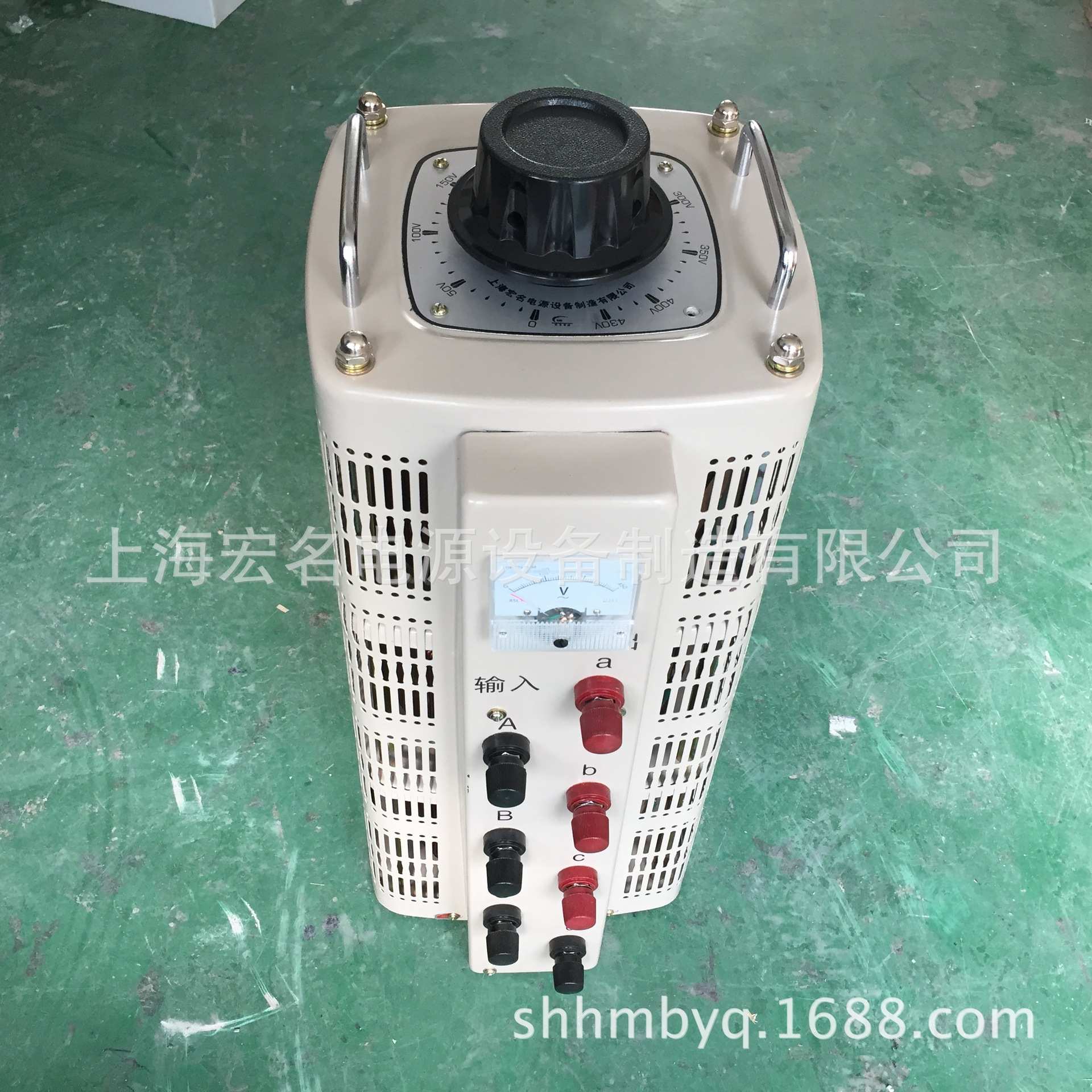 三相交流调压器6KW380V变0-430V接触式自耦调压器TSGC2-6KVA