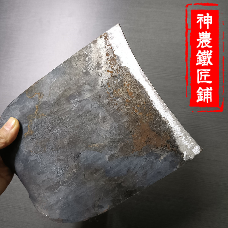 锄头家用开钢挖笋挖地老荒大号加厚挖土手工锻打全铁匠锻打农具