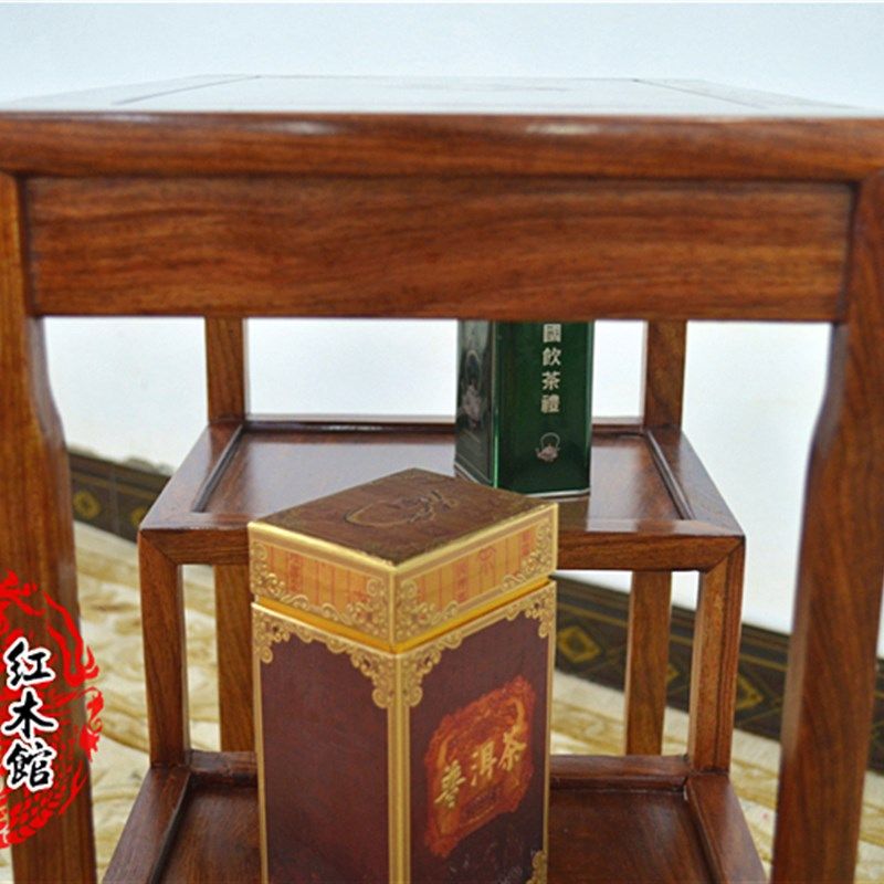 红木小茶几刺猬紫檀茶桌茶水柜电话台花梨木鱼缸角几实木置物花架