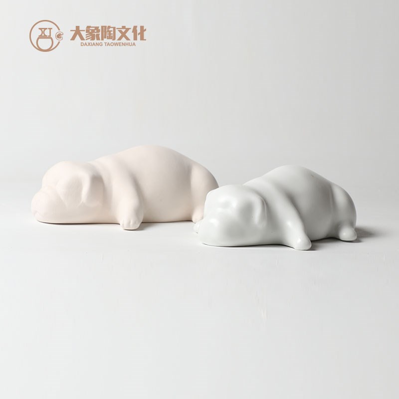 陶艺模辅 陶瓷石膏注助模具 DIY荷兰犬动物摆件 泥浆成型具浆工具