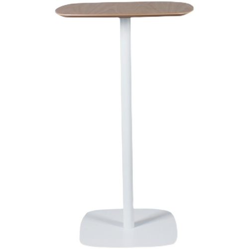 北欧高脚桌家用阳台方形吧桌简约酒吧甜品奶茶店吧台桌实木高桌子