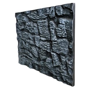 鱼缸背景板 岩石泡沫3d立体青龙石造景布景水族箱爬虫装饰背景墙