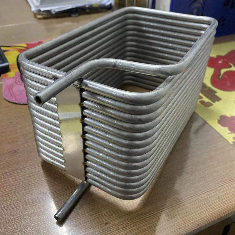 机信盘管冷水耐方水管螺旋冷却水循环框箱冷凝管方形不锈钢管定制